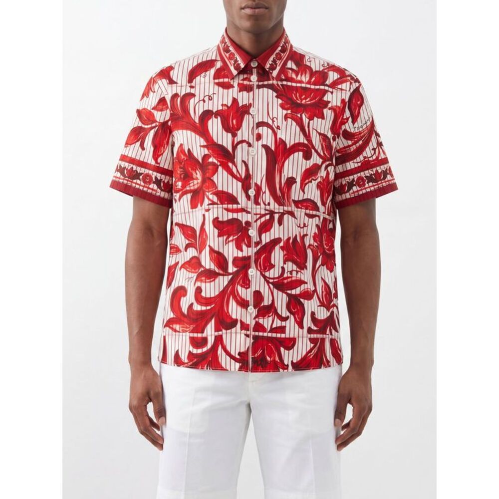 Dolce & Gabbana Shirt Men Red